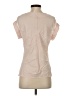 Theory 100% Silk Pink Short Sleeve Silk Top Size P (petite) - photo 2