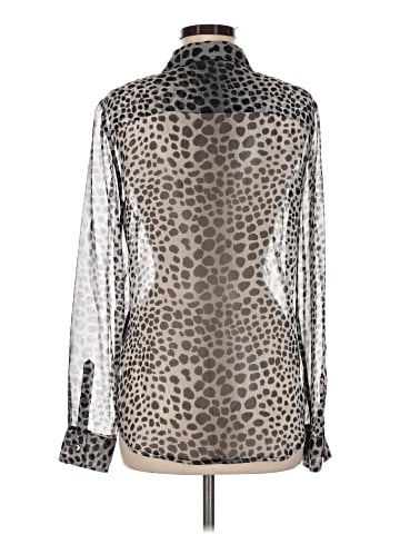 Equipment Long Sleeve Blouse (view 2)