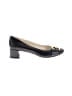 Anne Klein 100% Leather Black Heels Size 8 - photo 1