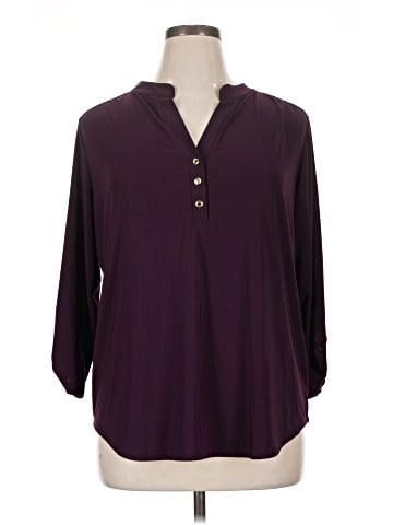 Perseption 3/4 Sleeve Blouse (view 1)