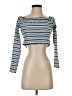 Shein Blue Long Sleeve Top Size 3 - photo 1
