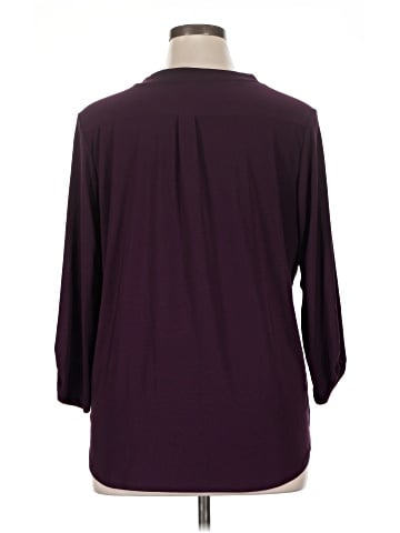 Perseption 3/4 Sleeve Blouse (view 2)