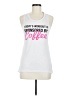 SO White Sleeveless T-Shirt Size M - photo 1