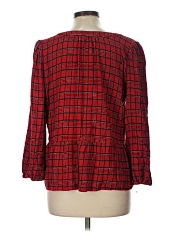Ann Taylor LOFT 3/4 Sleeve Blouse (view 2)