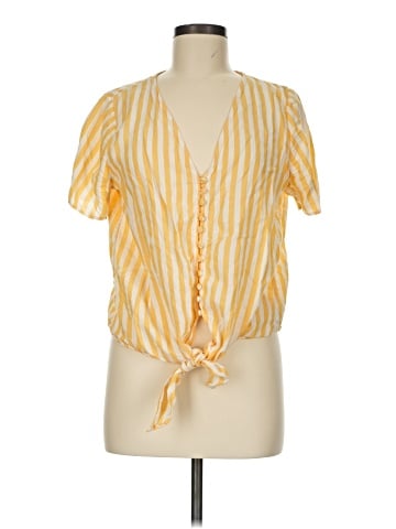 Madewell Short Sleeve Blouse (view 1)