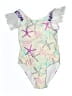 Assorted Brands Stars Ivory One Piece Swimsuit Size 6X - photo 1