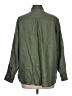 Gap 100% Linen Green Long Sleeve Button-Down Shirt Size Lg Petite - photo 2