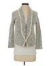 Express Chevron-herringbone Gray Blazer Size S - photo 1