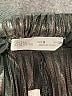 Zara 100% Polyester Metallic Silver Casual Pants Size 9 - photo 3