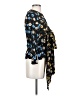 No.6 Store 100% Silk Floral Black Long Sleeve Silk Top Size XS (0) - photo 4