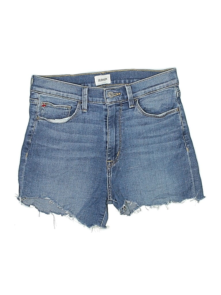 Pre-owned Hudson Denim Shorts In Blue