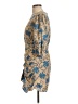 Rhode 100% Cotton Paisley Blue Cocktail Dress Size 8 - photo 5