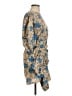 Rhode 100% Cotton Paisley Blue Cocktail Dress Size 8 - photo 4