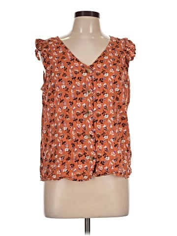 dip Sleeveless Blouse (view 1)