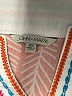 John Mark Orange 3/4 Sleeve Blouse Size 3X - photo 7