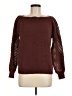 Shein 100% Polyester Burgundy Pullover Sweater Size 6 - photo 1