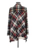 Michael Tyler Plaid Black Long Sleeve Blouse Size M - photo 2