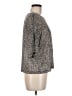 Joie 100% Viscose Animal Print Silver 3/4 Sleeve Top Size M - photo 4