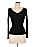 Ambiance Black Long Sleeve Top Size L - photo 1