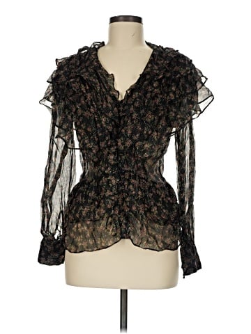 Topshop 3/4 Sleeve Blouse (view 1)