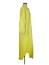 Unbranded 100% Polyester Yellow Casual Dress Size M - photo 4
