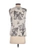 Rafaella 100% Polyester Gray Sleeveless Blouse Size 8 - photo 2