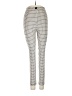 Zara 100% Cotton Houndstooth Ivory Casual Pants Size M - photo 1