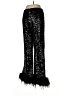Hutch Animal Print Black Casual Pants Size 8 - photo 2