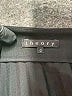 Theory Solid Black Wool Skirt Size 0 - photo 4