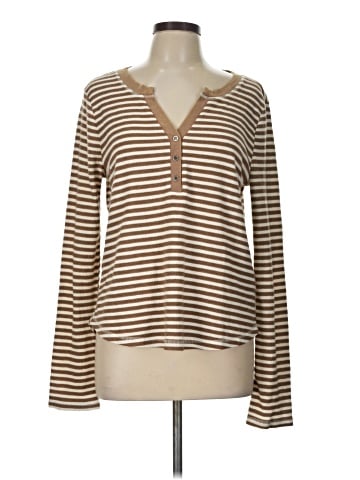 Hem & Thread Long Sleeve Henley (view 1)