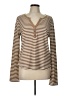 Hem & Thread 100% Cotton Brown Long Sleeve Henley Size L - photo 1