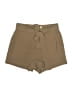 Wilfred 100% Polyester Solid Tan Shorts Size 6 - photo 1