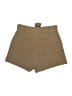 Wilfred 100% Polyester Solid Tan Shorts Size 6 - photo 2