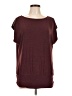 AGB Burgundy Short Sleeve Top Size L - photo 1