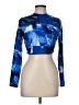 Shein Blue Long Sleeve Turtleneck Size 6 - photo 1