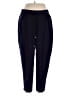SOHO Apparel Ltd 100% Polyester Solid Blue Casual Pants Size XL - photo 1