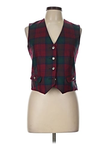 Edinburgh Cashmere Tuxedo Vest (view 1)
