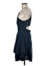 Jun & Ivy Solid Blue Cocktail Dress Size M - photo 5