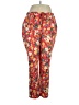 BCBGeneration Floral Red Casual Pants Size XL - photo 1