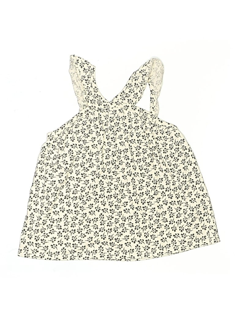 Pre-owned Carter's Kids' Sleeveless Top Ivory Halter Neckline Tops
