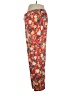 BCBGeneration Floral Red Casual Pants Size XL - photo 5