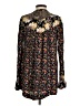 Free People 100% Rayon Floral Black Long Sleeve Blouse Size XS - photo 2