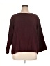 Unbranded 100% Polyester Burgundy 3/4 Sleeve Top Size XL - photo 1