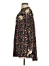 Free People 100% Rayon Floral Black Long Sleeve Blouse Size XS - photo 5