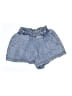 Tractr 100% Leather Blue Denim Shorts Size 6 - photo 1