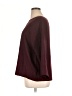 Unbranded 100% Polyester Burgundy 3/4 Sleeve Top Size XL - photo 5