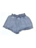 Tractr 100% Leather Blue Denim Shorts Size 6 - photo 2