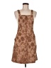 Shein 100% Polyester Brown Casual Dress Size 6 - photo 1
