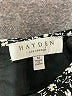 Hayden 100% Polyester Print Black Casual Dress Size M - photo 7