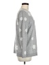 Talbots Stars Silver Pullover Sweater Size M - photo 4